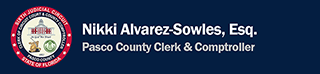 Nikki Alvarez-Sowles Esq.
  Pasco County Clerk & Comptroller